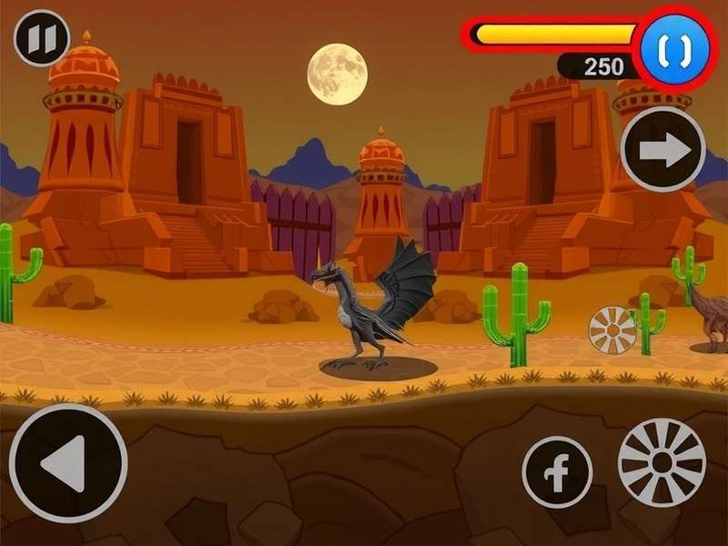 Desert Drake Game Screenshot